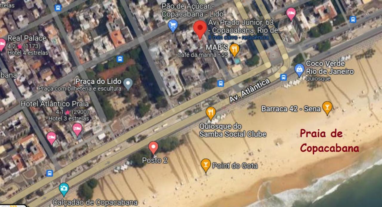 Apartamento Em Copacabana Na Quadra Da Praia Apartment Rio de Janeiro Exterior photo
